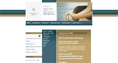 Desktop Screenshot of hamiltonpodiatrist.com